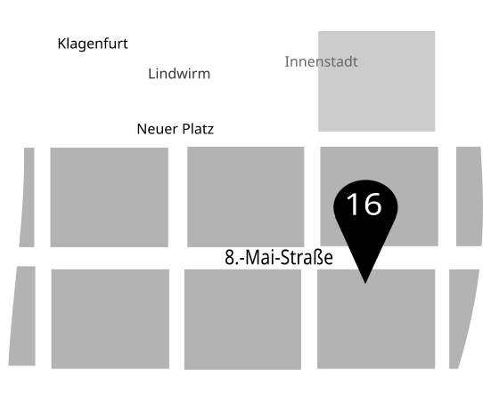 8.-Mai-Straße Klagenfurt Karte